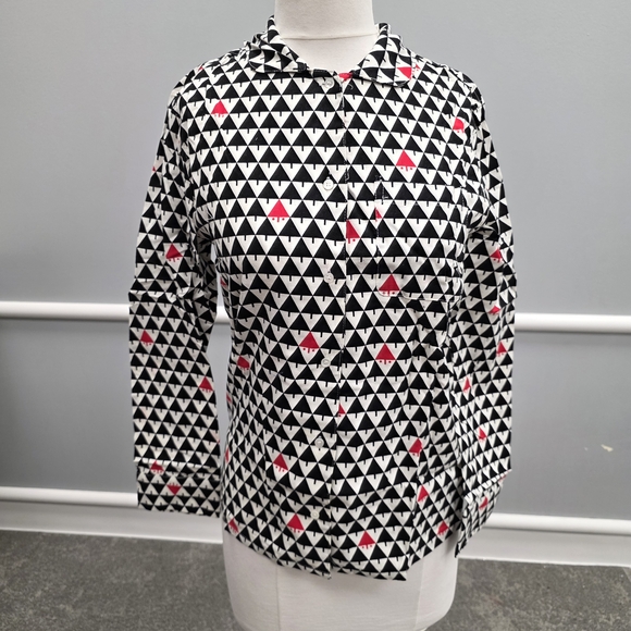 J. McLaughlin Other - J. McLaughlin Black and White Hidden Santa Pajamas